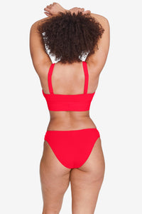 FIERY RED