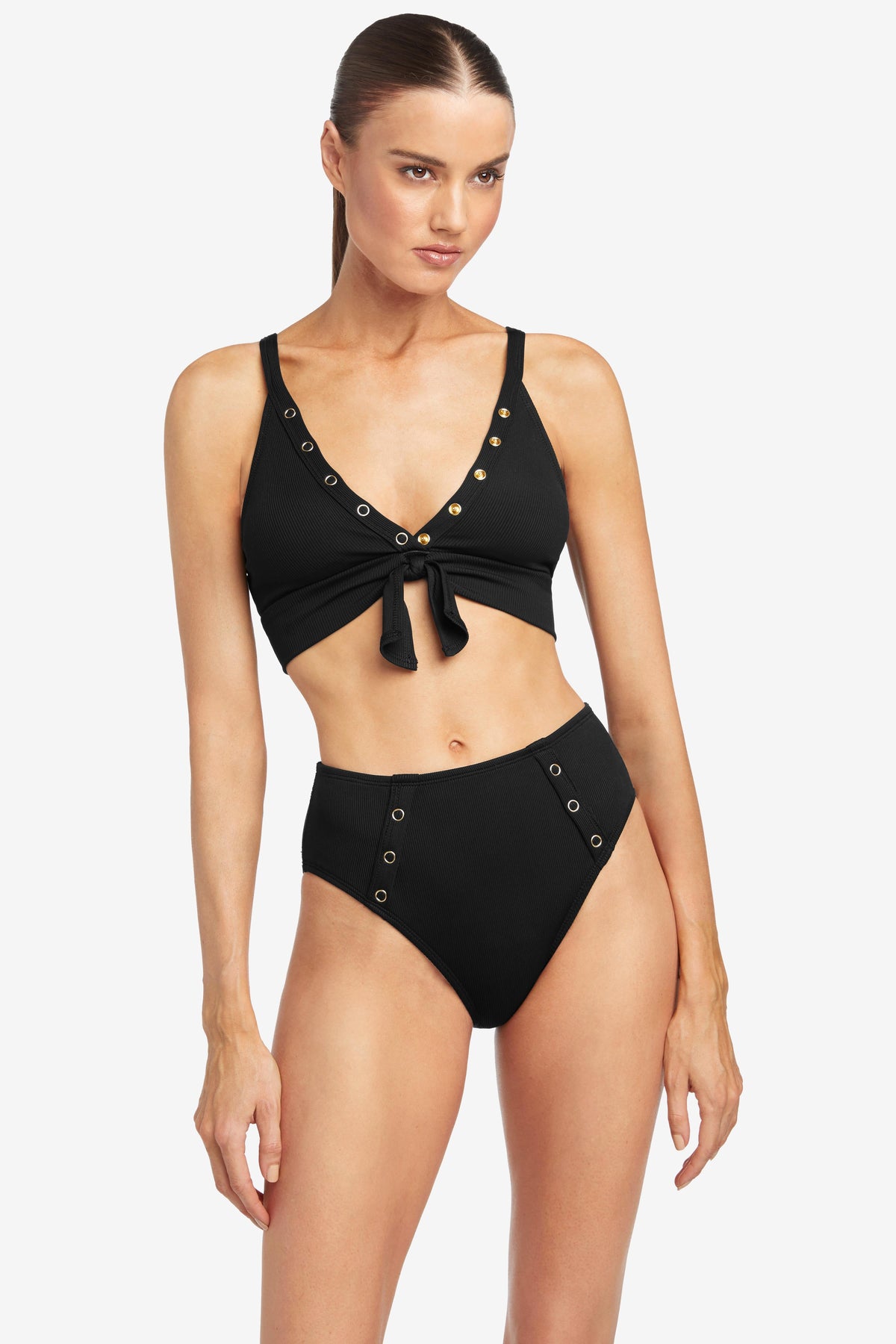 AMY HIGH WAIST BIKINI BOTTOM