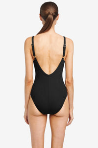 AMY V-NECK ONE PIECE (final sale)