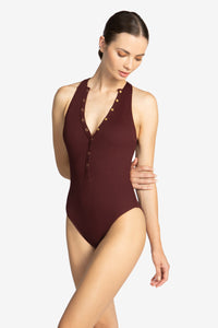 AMY HIGH NECK 1 PIECE (final sale)