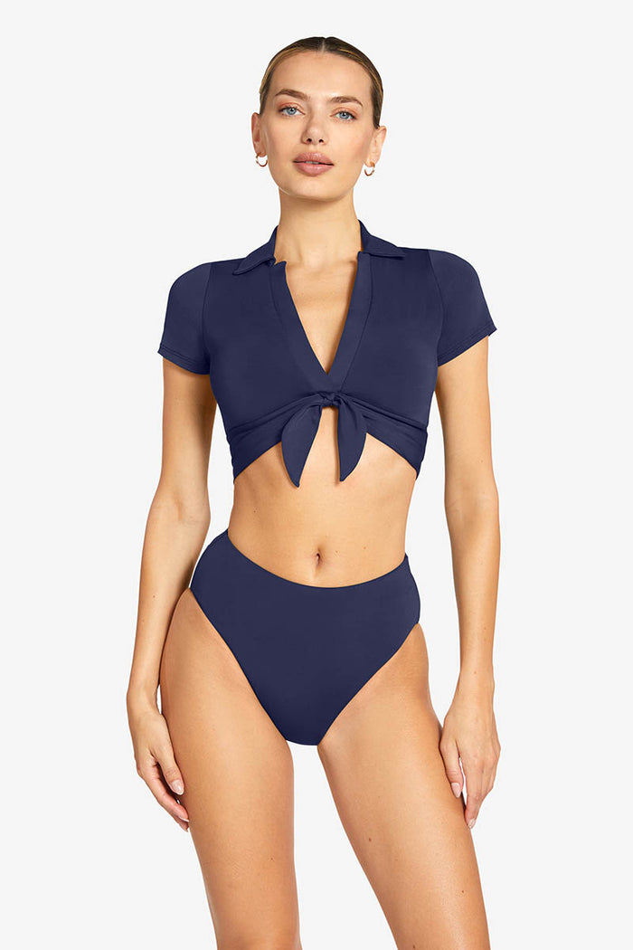 AVA HIGH WAIST BIKINI BOTTOM