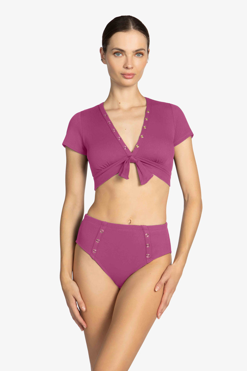 AMY RAGLAN BIKINI TOP (final sale)