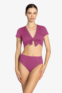 AMY RAGLAN BIKINI TOP (final sale)