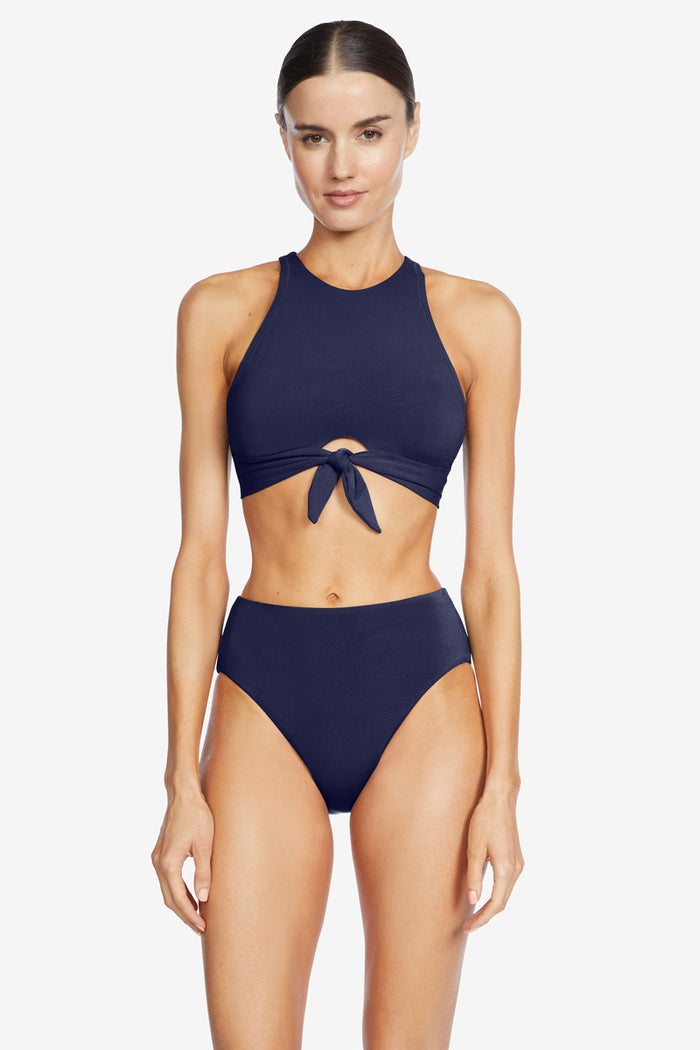 AVA HIGH WAIST BIKINI BOTTOM