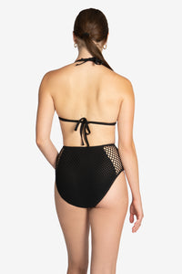 PUA TRIANGLE FLORAL BIKINI TOP (final sale)