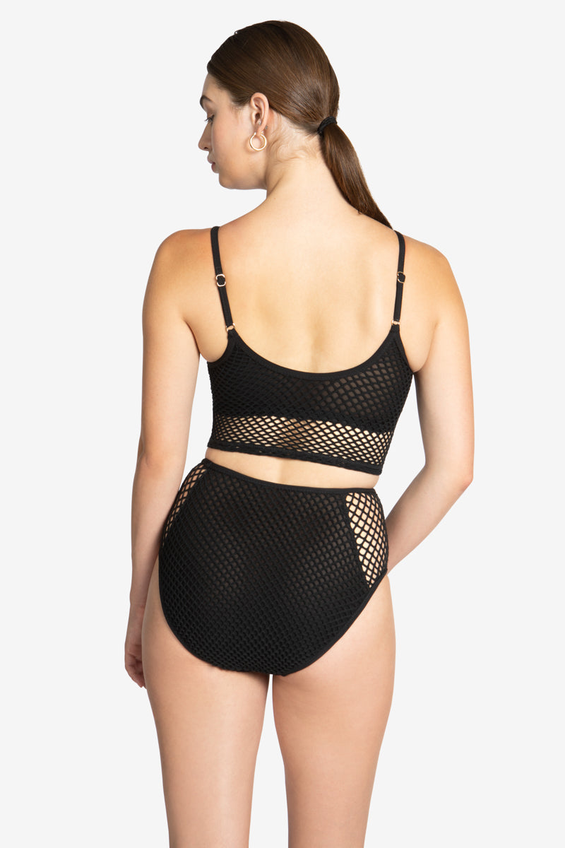 PUA HIGH WAIST BIKINI BOTTOM (final sale)