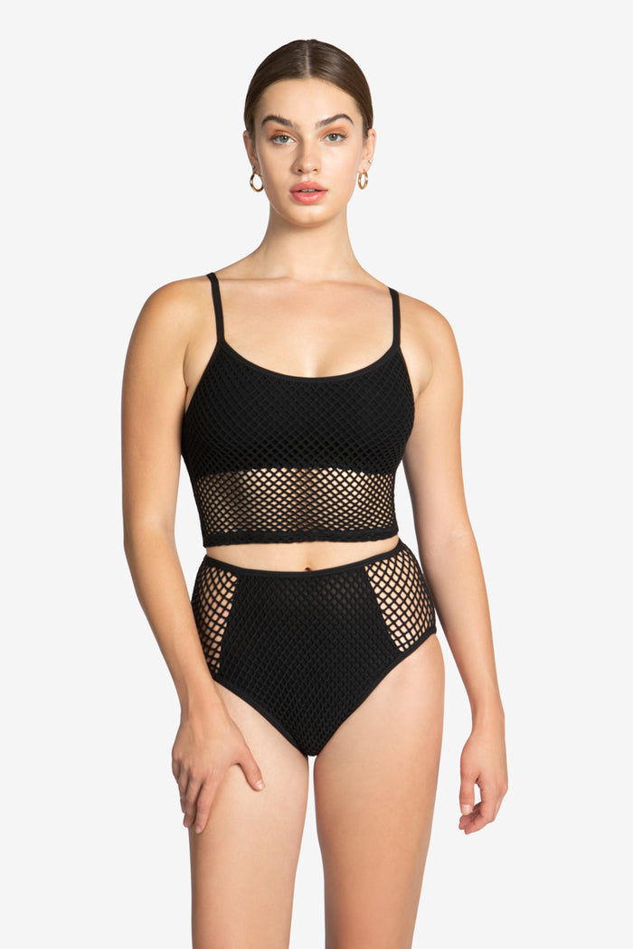 PUA HIGH WAIST BIKINI BOTTOM (final sale)