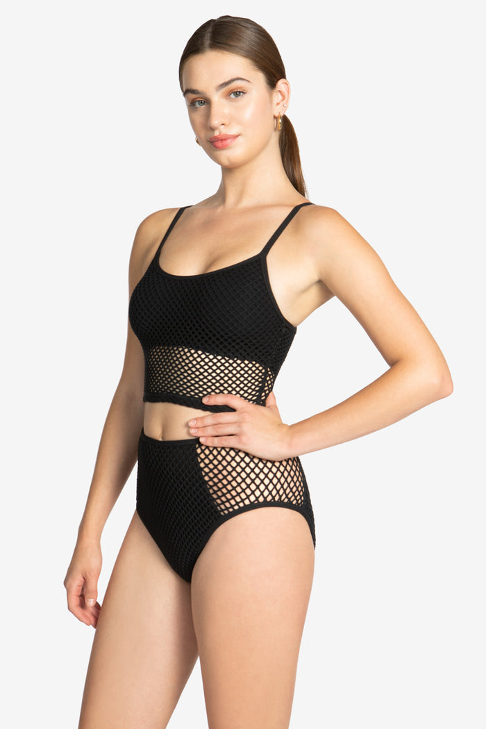 PUA HIGH WAIST BIKINI BOTTOM (final sale)