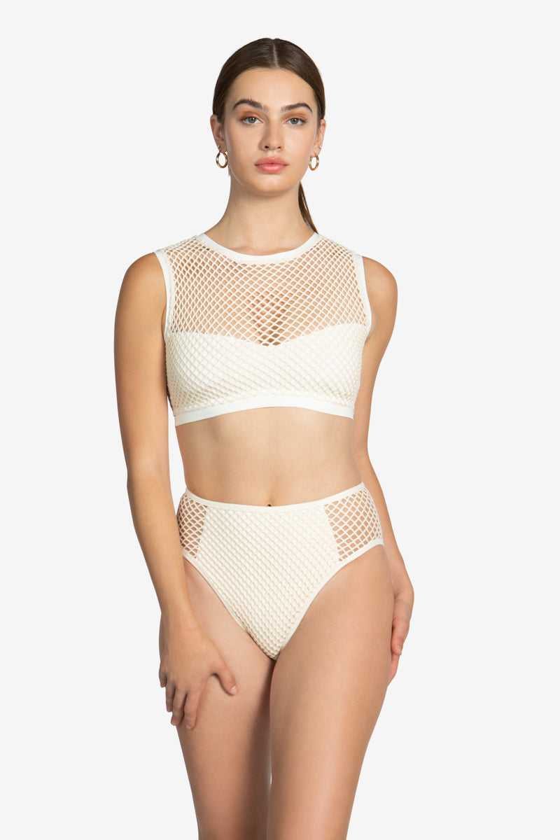 PUA HIGH WAIST BIKINI BOTTOM (final sale)