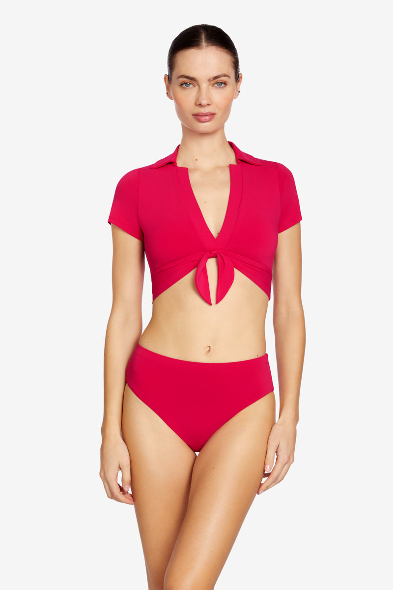 AVA T-SHIRT BIKINI TOP (final sale)