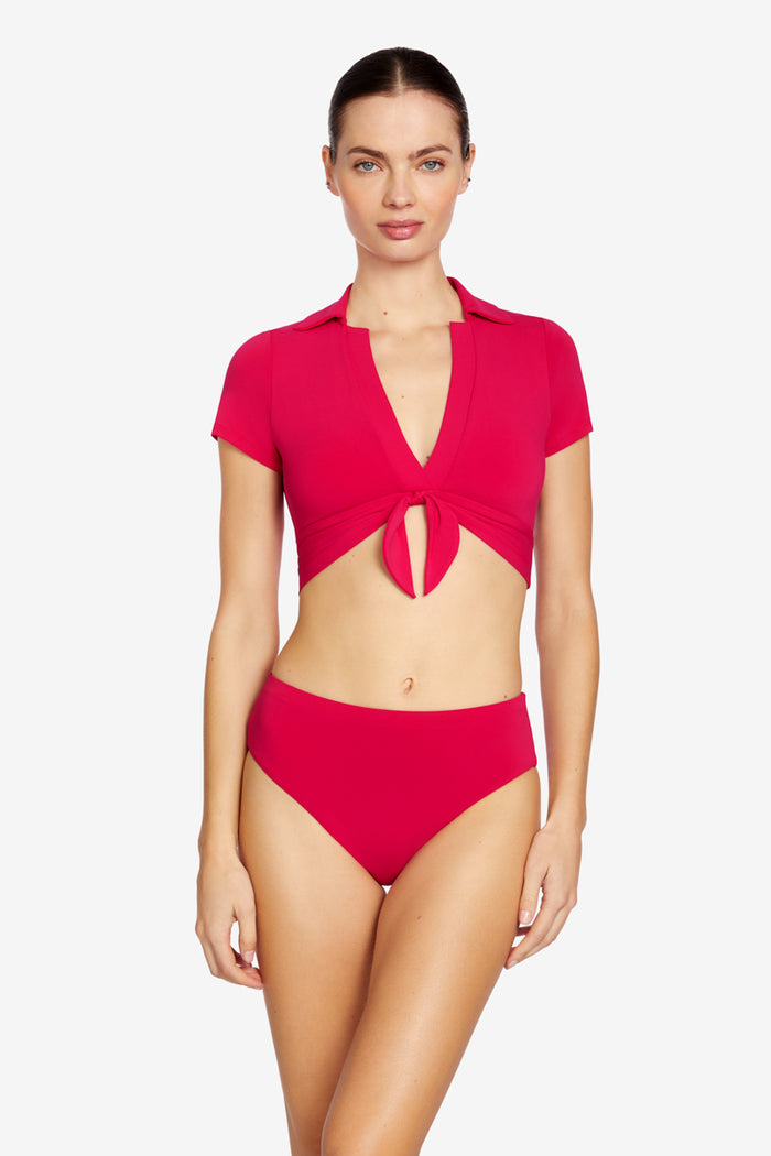 AVA T-SHIRT BIKINI TOP (final sale)