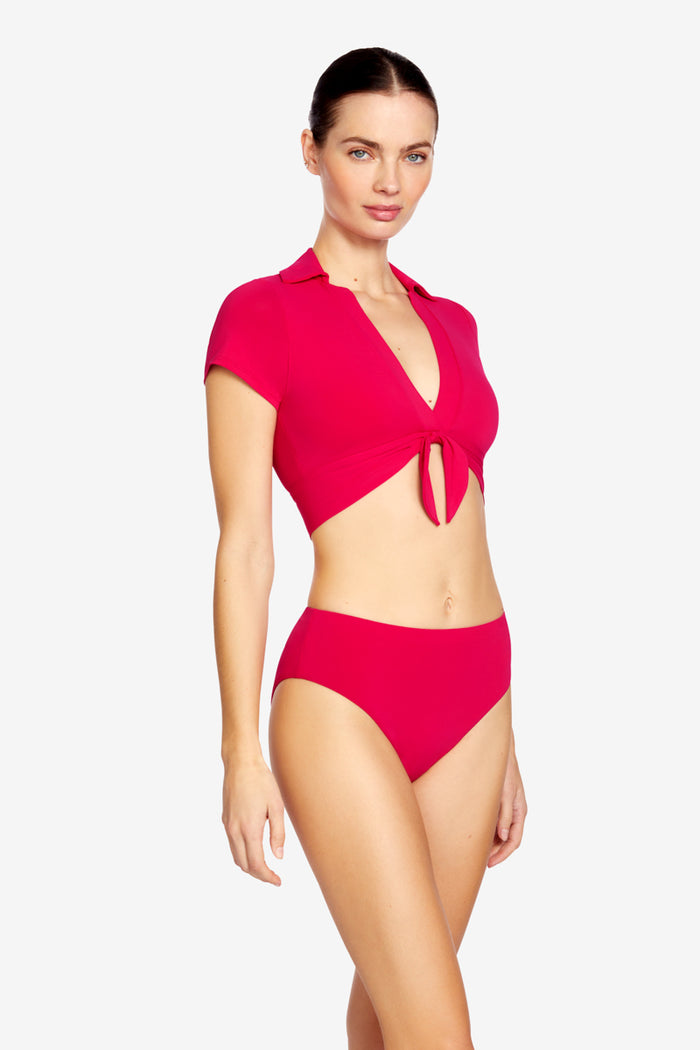 AVA T-SHIRT BIKINI TOP (final sale)