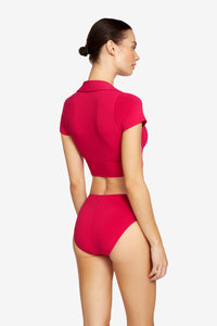 AVA T-SHIRT BIKINI TOP (final sale)