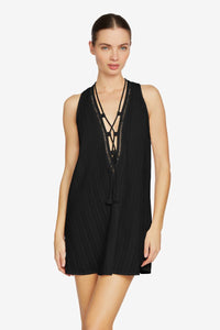 MICHEL LACEUP TUNIC