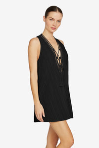 MICHEL LACEUP TUNIC