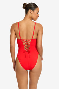 AVA SCOOP NECK MIO ONE PIECE