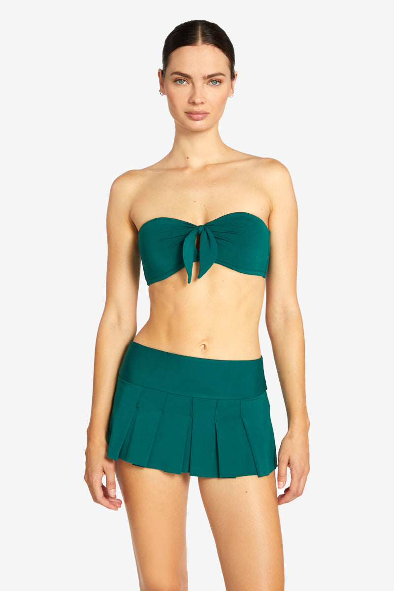 Robin Piccone Malia Ruffle Skirted Bikini Bottom