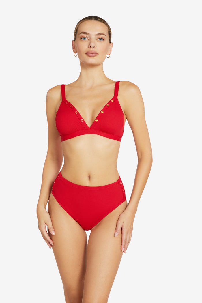 AMY TRIANGLE BIKINI TOP (final sale)