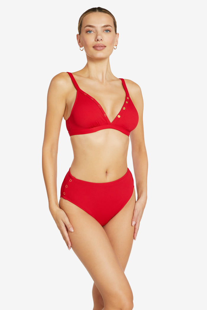 AMY TRIANGLE BIKINI TOP (final sale)