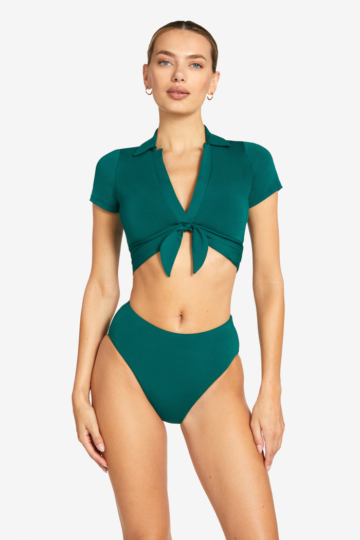AVA T-SHIRT BIKINI TOP (final sale)