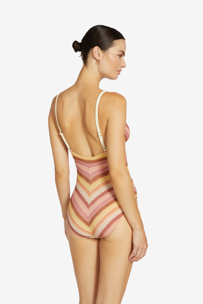 LYRA KEYHOLE ONE-PIECE (final sale)