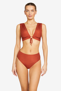 ANGELA HIGH WAIST BIKINI BOTTOM (final sale)