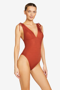 ANGELA V PLUNGE ONE PIECE (final sale)
