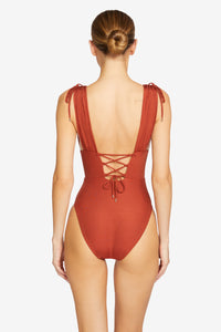 ANGELA V PLUNGE ONE PIECE (final sale)