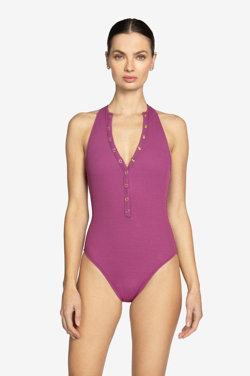 AMY HIGH NECK 1 PIECE (final sale)