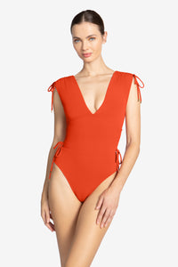 AUBREY V PLUNGE ONE PIECE - Spring Edition