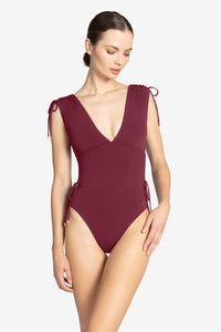 AUBREY V PLUNGE ONE PIECE - Spring Edition