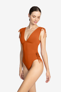 AUBREY V PLUNGE ONE PIECE - Spring Edition