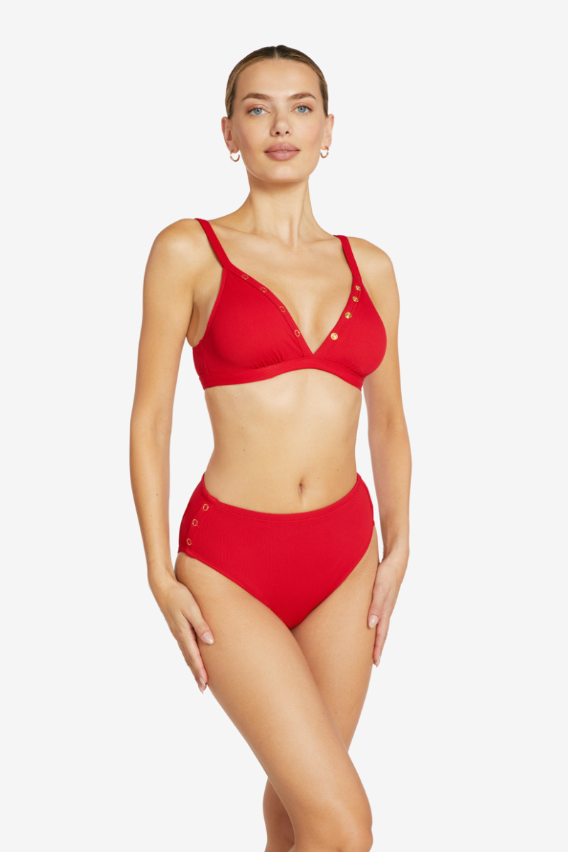 AMY HIGH WAIST BIKINI BOTTOM (CRUISE EDITION) (final sale)