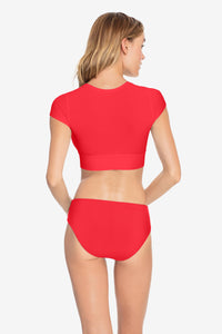 FIERY RED