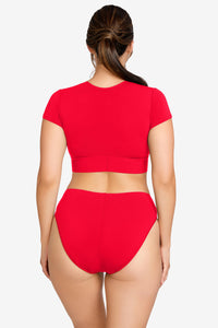 FIERY RED