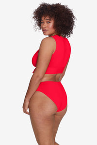 FIERY RED