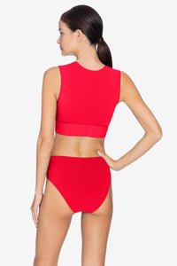 FIERY RED