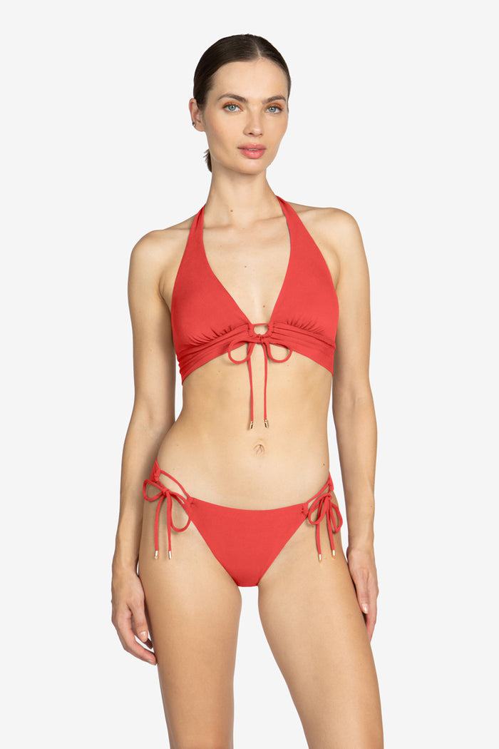 AUBREY HALTER BIKINI TOP