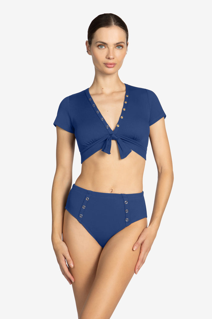 AMY HIGH WAIST BIKINI BOTTOM (FINAL SALE)