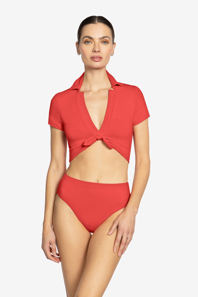 AVA T-SHIRT BIKINI TOP (FINAL SALE)