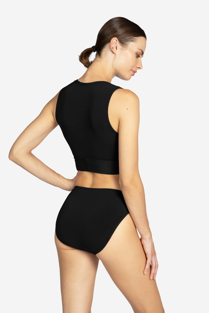 AUBREY HIGH WAIST BIKINI BOTTOM