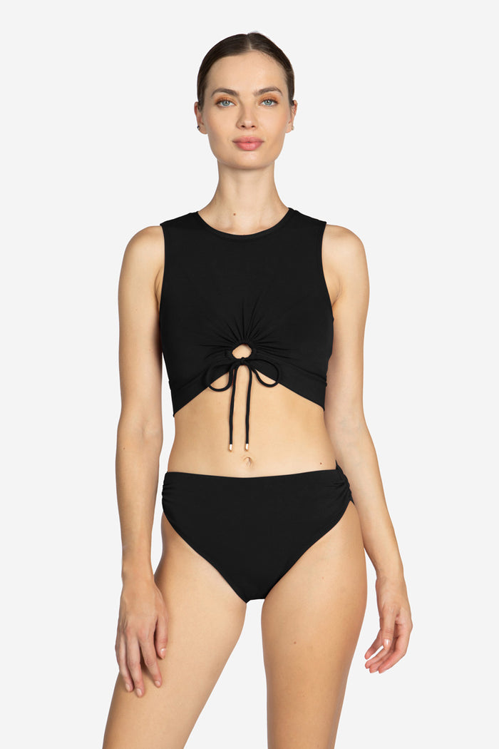 AUBREY HIGH WAIST BIKINI BOTTOM
