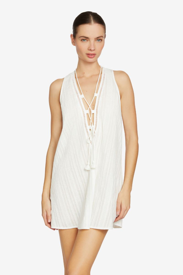 MICHEL LACEUP TUNIC