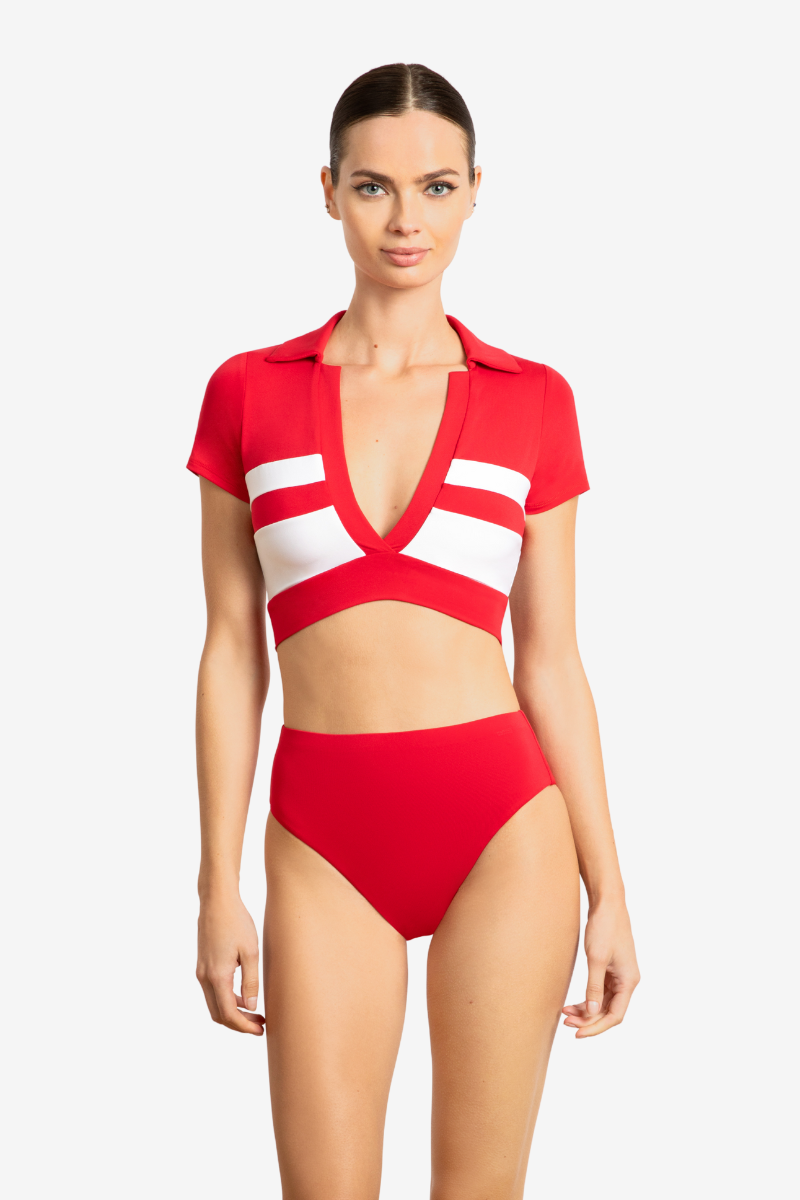 BABE T-SHIRT BIKINI TOP