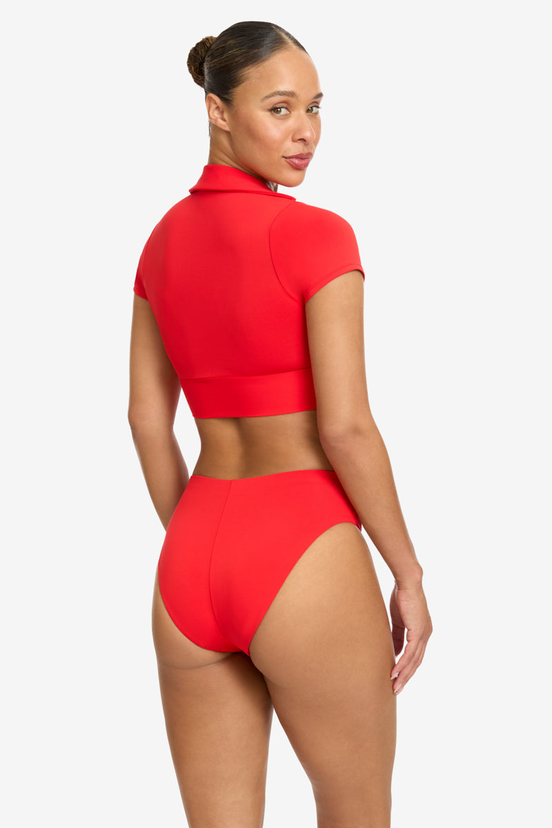 AVA T-SHIRT BIKINI TOP – Robin Piccone