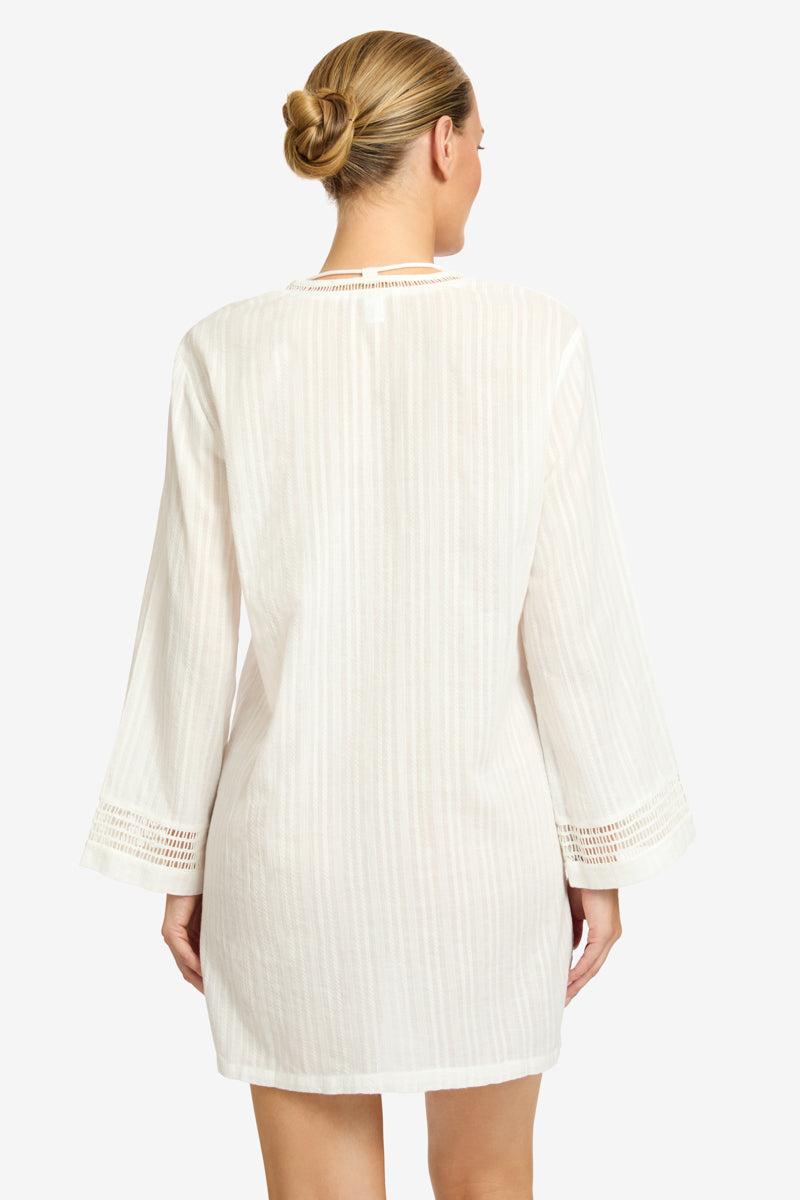 MARINA LACE UP TUNIC – Robin Piccone