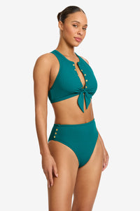 AMY HIGH WAIST BIKINI BOTTOM