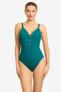 AMY V-NECK ONE PIECE