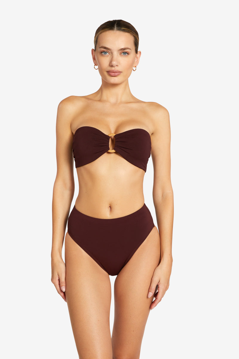 AVA HIGH WAIST BIKINI BOTTOM