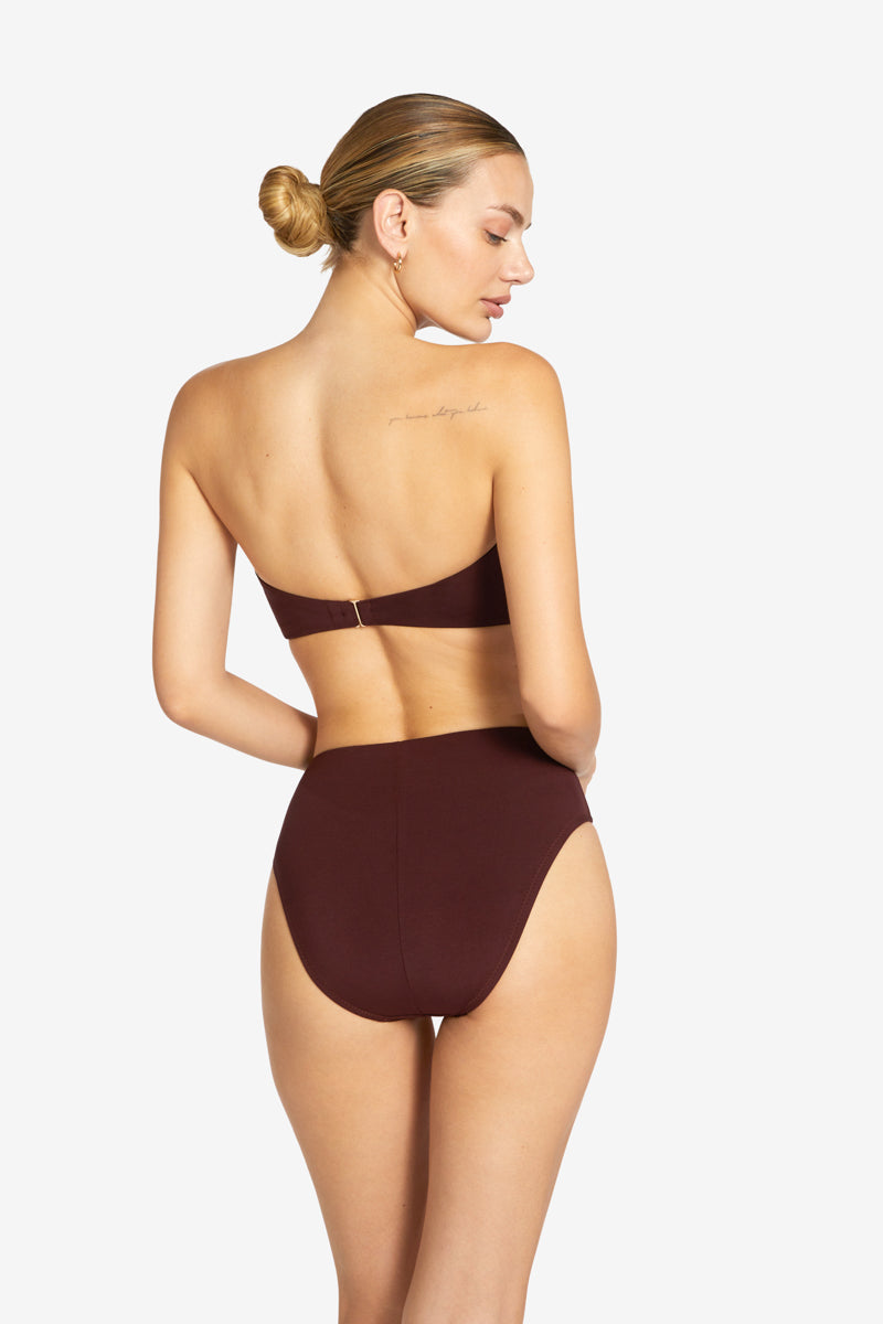 AVA HIGH WAIST BIKINI BOTTOM